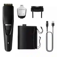 Черный триммер для бороды и усов Philips