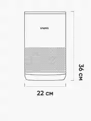 Очиститель воздуха (темно-серый) Smartmi Air Purifier P1 Dark Grey (ZMKQJHQP11)