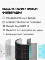 Очиститель воздуха (темно-серый) Smartmi Air Purifier P1 Dark Grey (ZMKQJHQP11)