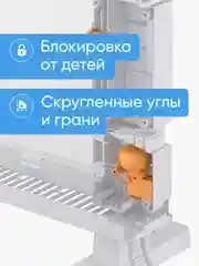 Конвектор Smartmi Electric Heater Wifi Model с дисплеем белый (DNQZNB05ZM)