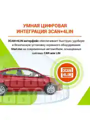 Охранно-телематический комплекс StarLine S96 v2 ВТ 2CAN+4LIN 2SIM LTE(4G) GPS