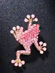 Брошь "Лягушка"