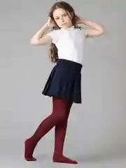Бордовый колготки детские Giulia Ketty 80