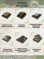 Нетканый геотекстиль Экоспан Гео 120 1,6х10м