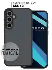 Чехол для Samsung Galaxy A55, A35, S23 FE пластиковый ROSCO c силиконом противоударный