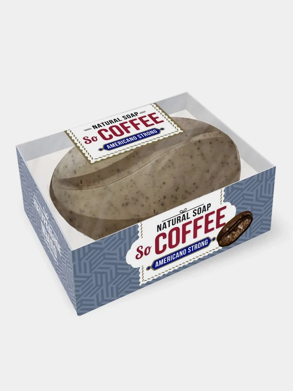 Твердое мыло SO COFFEE "Americano strong", 120г