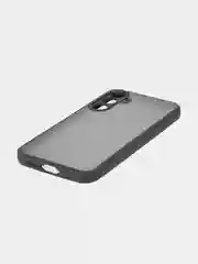 Черный чехол для Samsung Galaxy A55, A35, S23 FE пластиковый ROSCO c силиконом противоударный