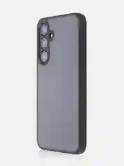 Черный чехол для Samsung Galaxy A55, A35, S23 FE пластиковый ROSCO c силиконом противоударный