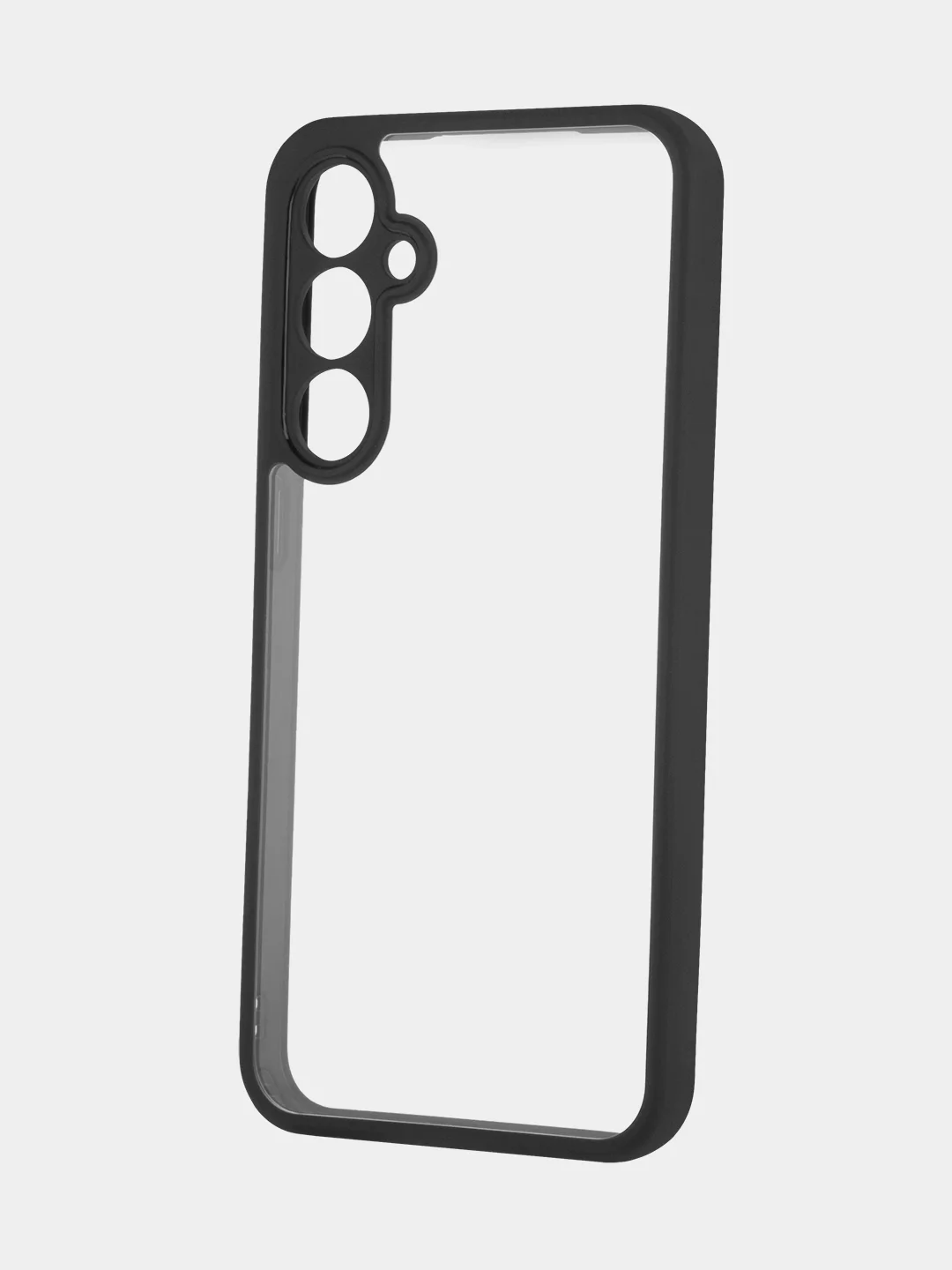 Прозрачный чехол для Samsung Galaxy A55, A35, S23 FE пластиковый ROSCO c силиконом противоударный