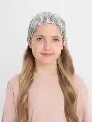 Лазурный бандана на резинке косынка летняя