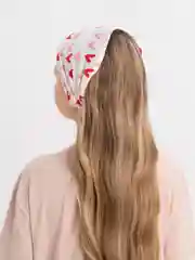 Алый косынка для девочки / косынка на лето / бандана / косынки девочке / повязка на голову