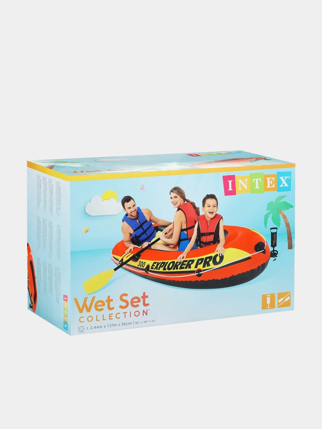 Надувная лодка "Explorer Pro 50, 200, 300"