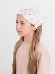 Разноцветный детская косынка/ косынка на резинке/ повязка на голову/ защита от солнца