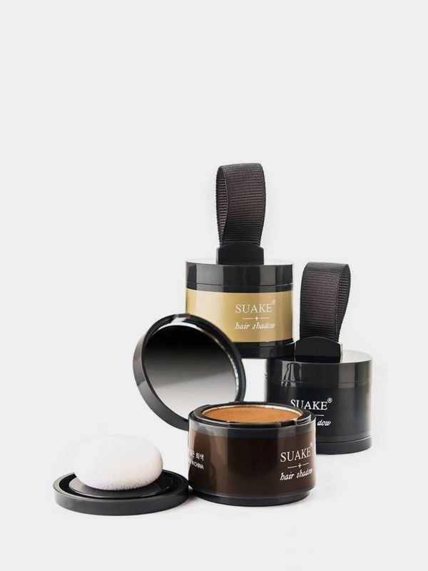 Suake Пудра от седины для волос, бровей и бороды Hair Shadow