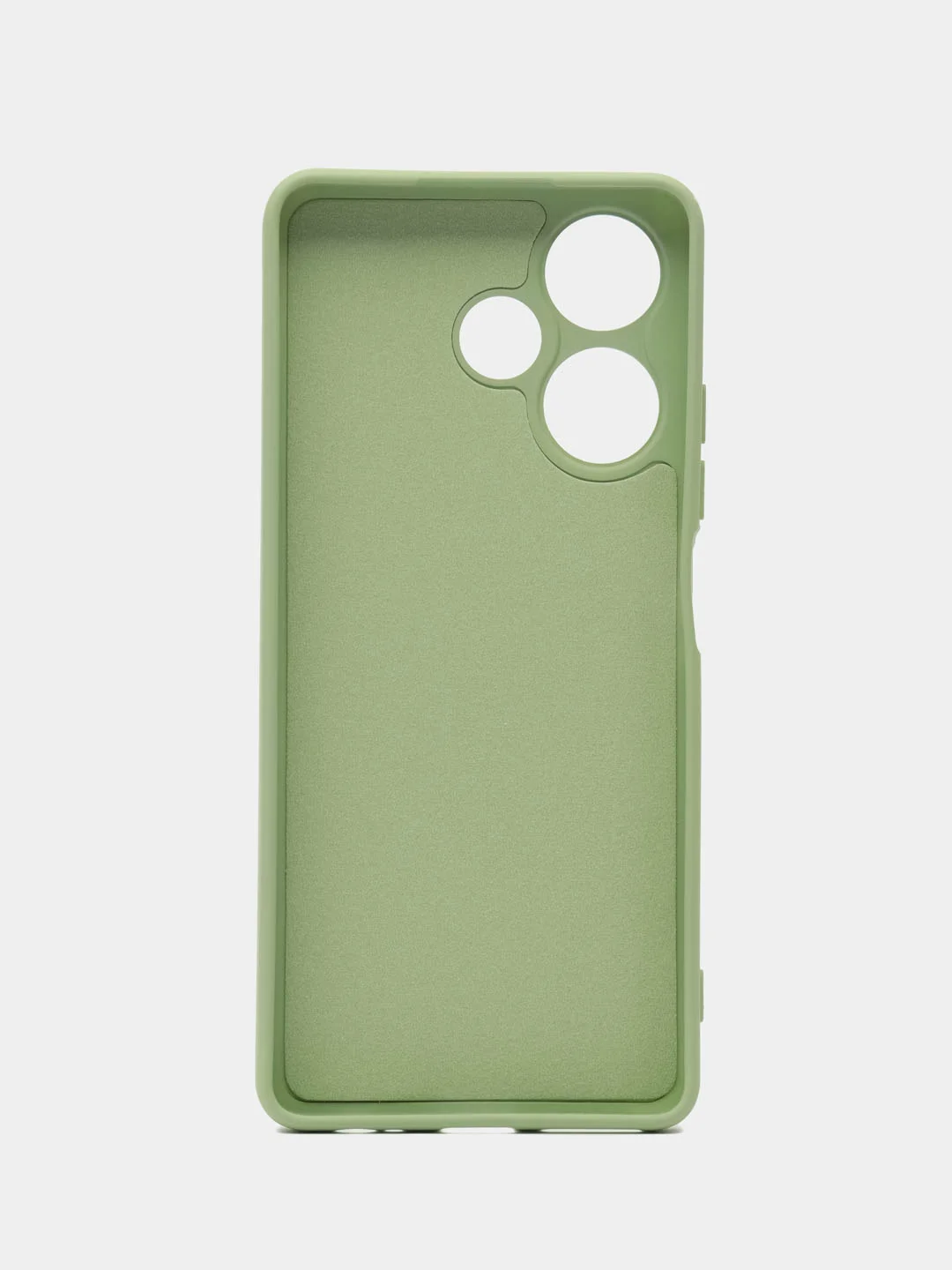 Чехол-накладка Krutoff Silicone Case для INFINIX Hot 30 зелёный