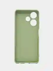 Чехол-накладка Krutoff Silicone Case для INFINIX Hot 30 зелёный