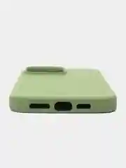Чехол-накладка Krutoff Silicone Case для iPhone 15 Pro Max зелёный