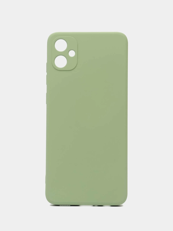 Чехол-накладка Krutoff Silicone Case для Samsung Galaxy A05 зелёный
