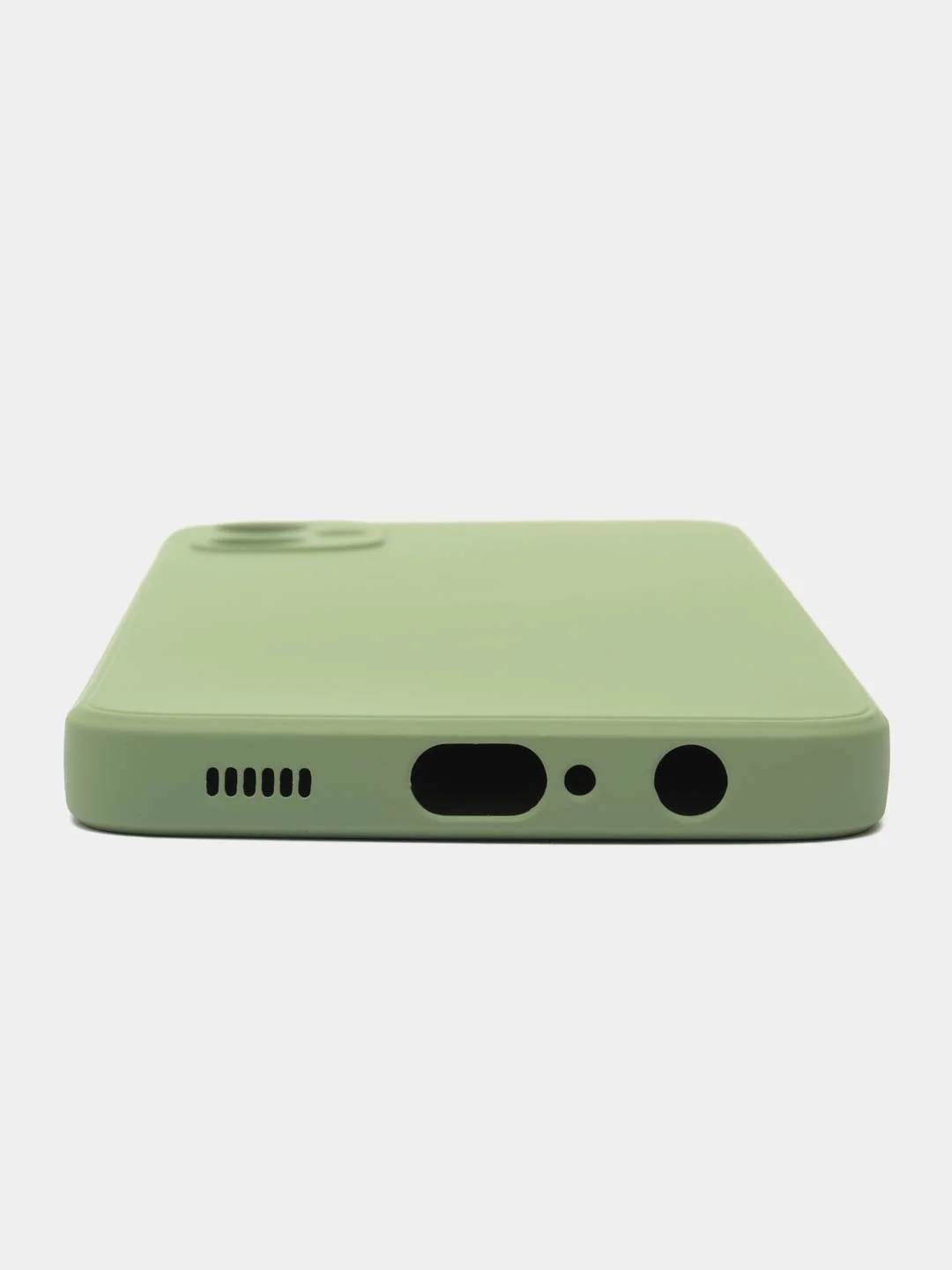 Чехол-накладка Krutoff Silicone Case для Samsung Galaxy A05 зелёный