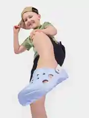 Голубой сабо детские, TOPS
