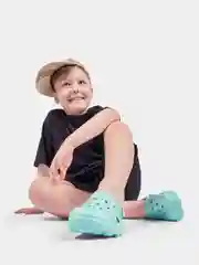 Голубой сабо детские, TOPS