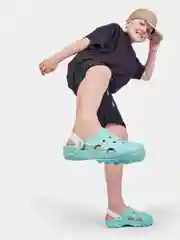 Голубой сабо детские, TOPS