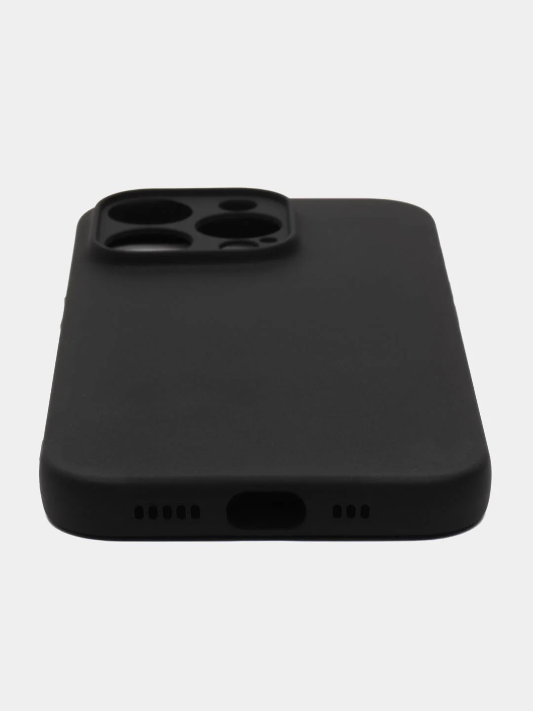 Чехол-накладка Krutoff Soft Case для iPhone 14 Pro черный