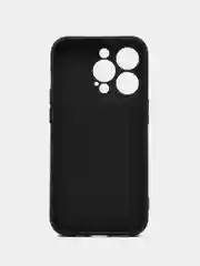 Чехол-накладка Krutoff Soft Case для iPhone 14 Pro черный