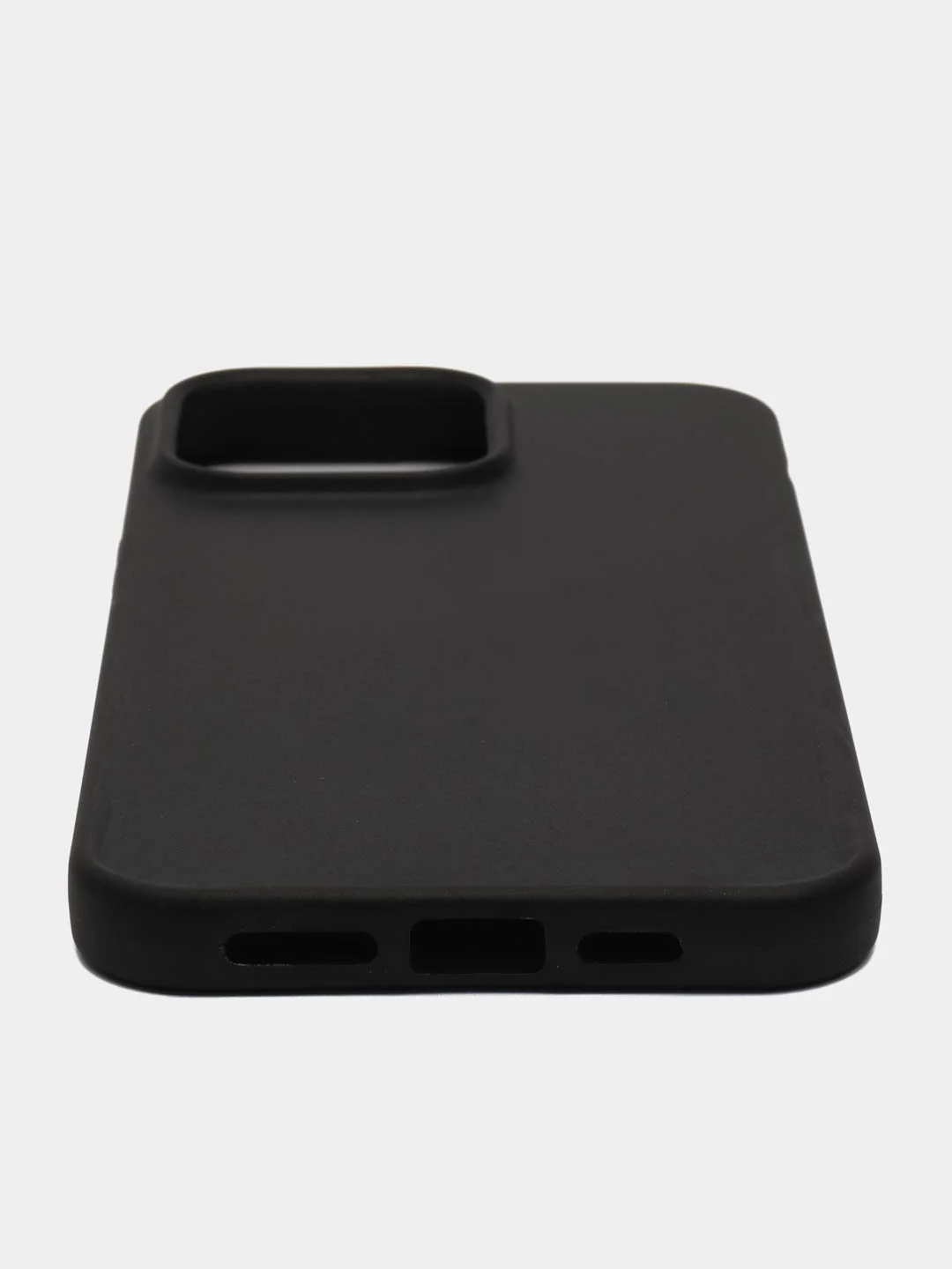 Чехол-накладка Krutoff Soft Case для iPhone 15 Pro Max черный