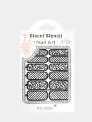 Трафарет для аэрографии 3D Diecut Stencil. Случайный рисунок
