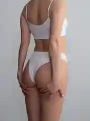 Белый трусы женские Giulia BRASILIAN