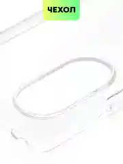 Прозрачный чехол для Huawei Nova 9 SE силиконовый BROSCORP матовый / прозрачный, бортик- защита камер