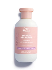 Шампунь-нейтрализатор желтизны для холодных светлых оттенков Wella BLONDE RECHARGE 300мл