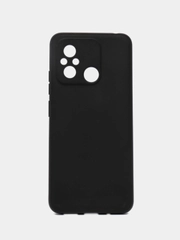 Чехол-накладка Krutoff Soft Case для Xiaomi Redmi 12C черный
