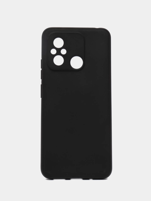 Чехол-накладка Krutoff Soft Case для Xiaomi Redmi 12C черный