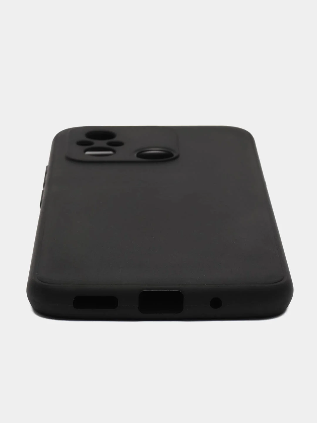 Чехол-накладка Krutoff Soft Case для Xiaomi Redmi 12C черный