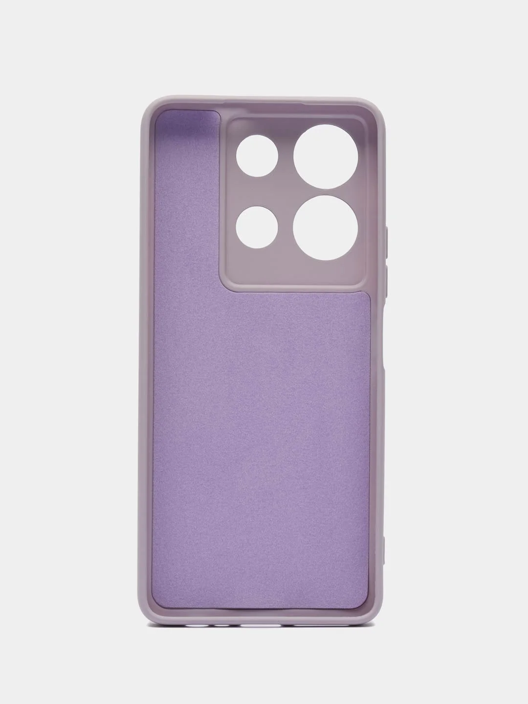 Чехол-накладка Krutoff Silicone Case для INFINIX Note 30 лаванда