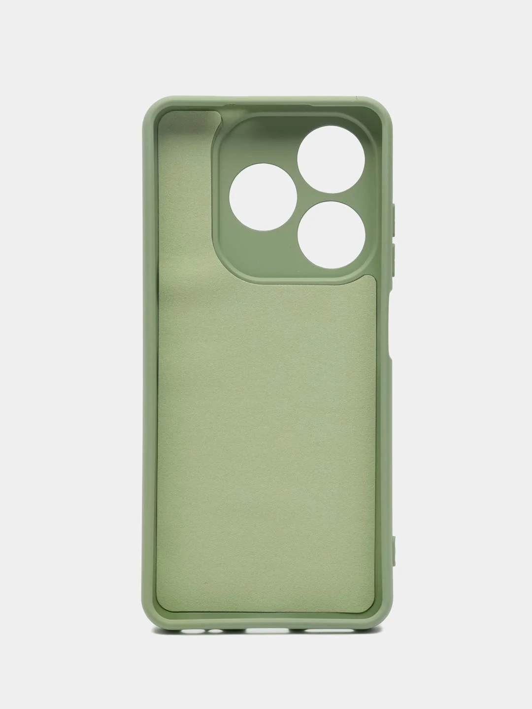 Чехол-накладка Krutoff Silicone Case для TECNO Spark 20 зелёный