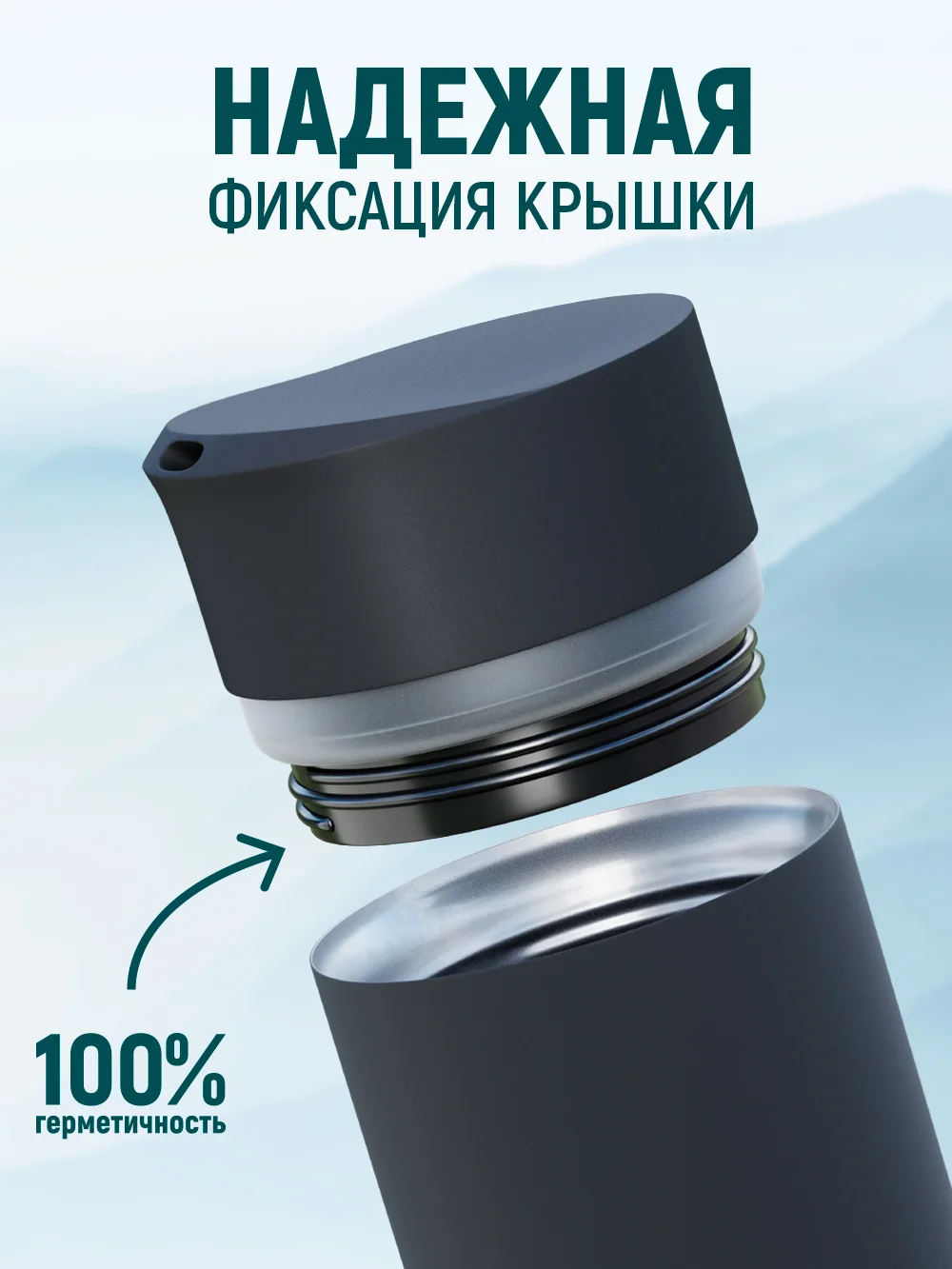 Термокружка для кофе и чая, автомобильная, 360 мл, Peakvil