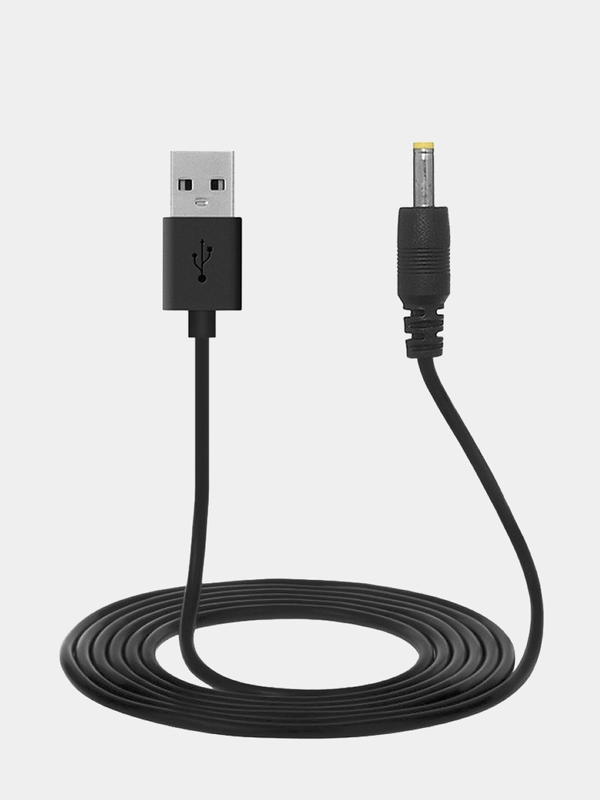 Кабель питания USB 2.0 - DC2.5x0.7мм, DC3.5x1.35мм, DC4.0x1.7мм, DC5.5х2.5мм, ЮСБ - штекер