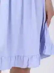 Голубой платье
