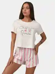 Розовый пижама женская, Малина