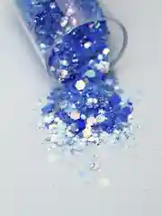 Лазурный блестки для дизайна ногтей