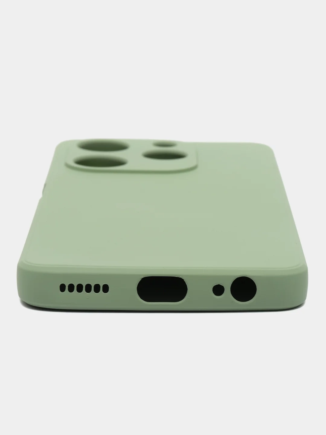 Чехол-накладка Krutoff Silicone Case для TECNO Spark 10 Pro зелёный