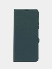 Чехол-книжка Krutoff Eco Book для Xiaomi Redmi A3/Poco C61 зелёный опал