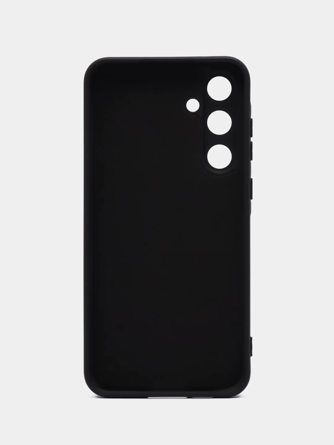 Черный чехол для Samsung Galaxy A55 5G (Самсунг Галакси А55 5 Джи), Silicone Case