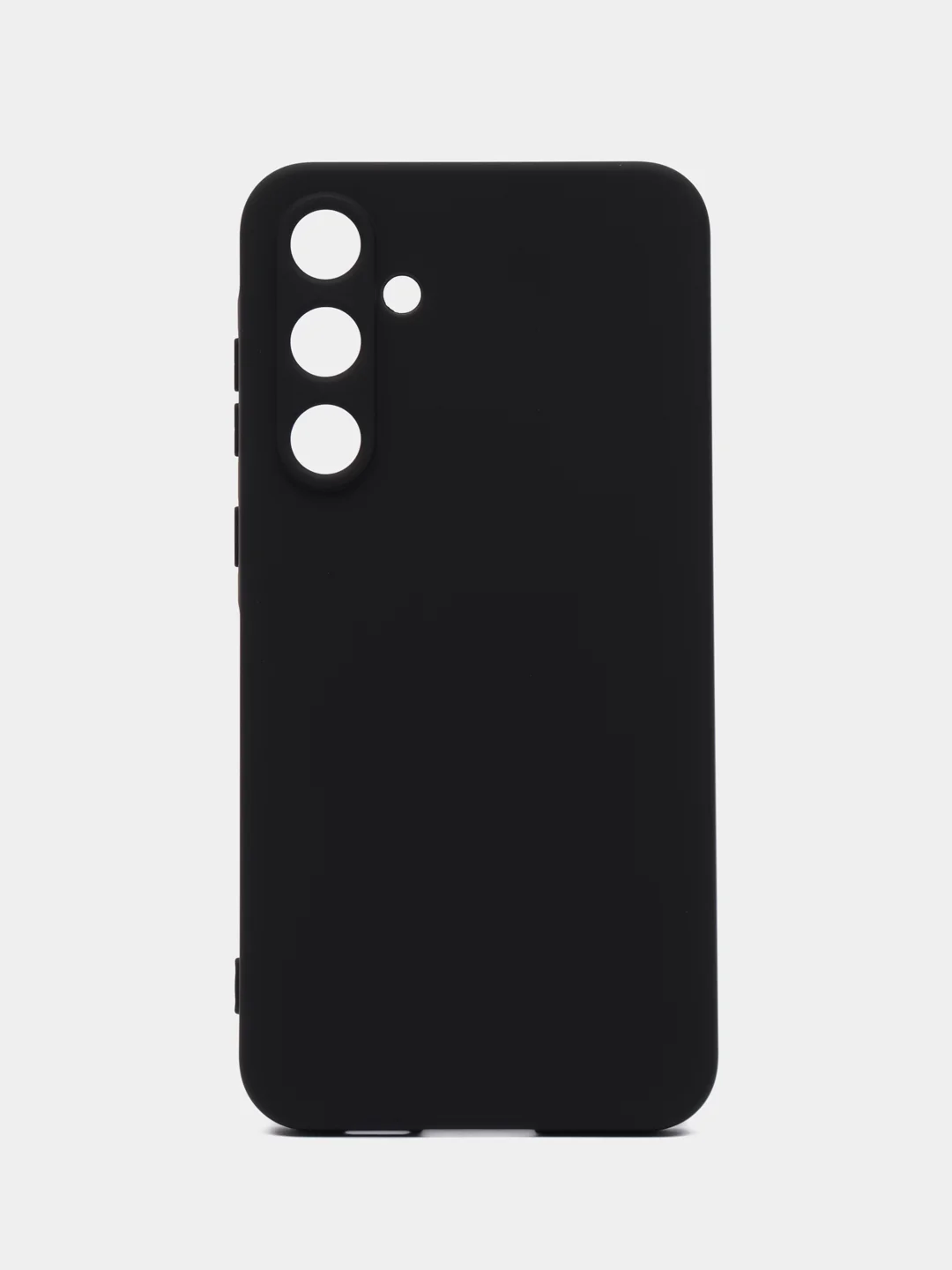 Черный чехол для Samsung Galaxy A55 5G (Самсунг Галакси А55 5 Джи), Silicone Case