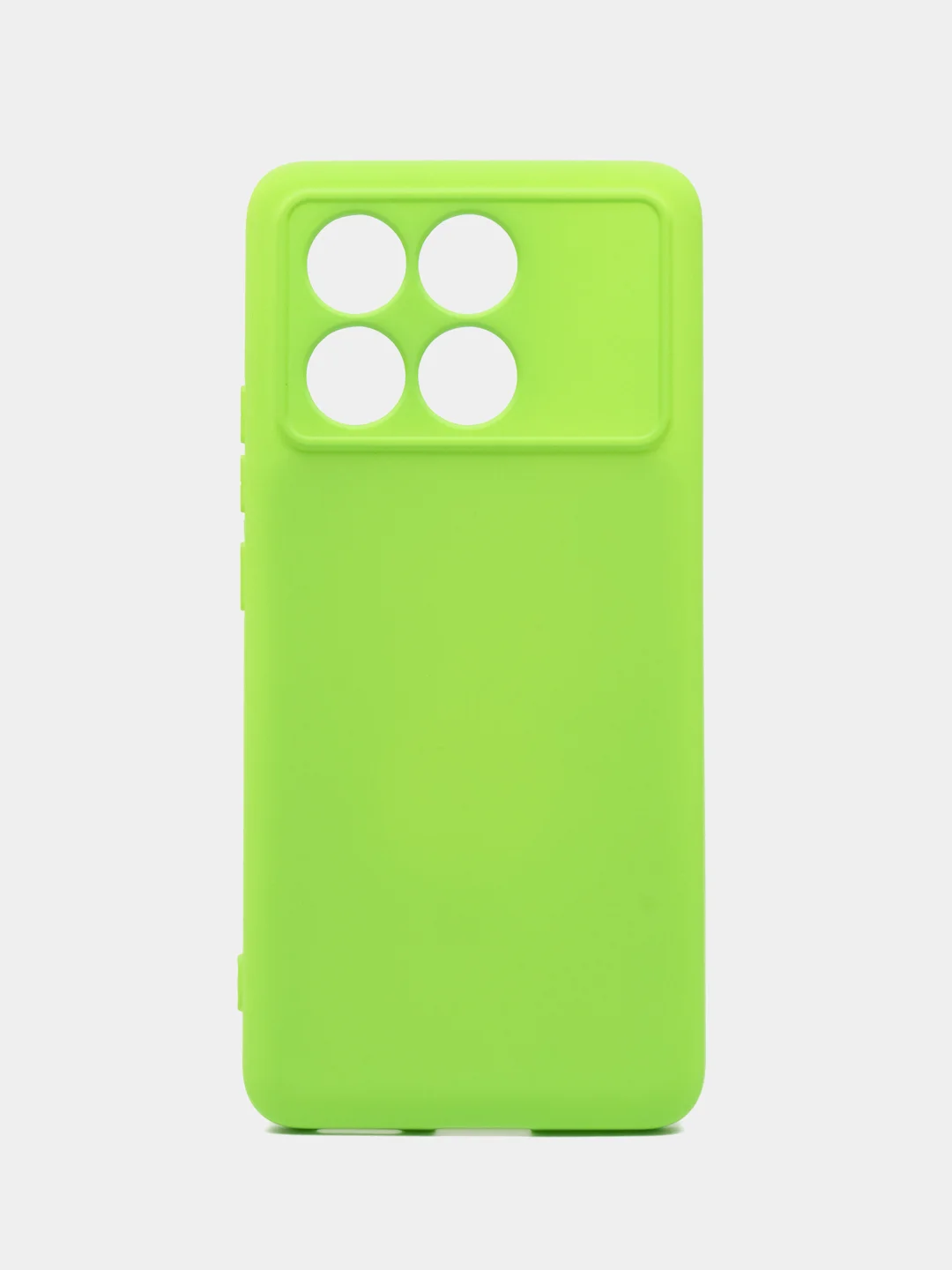 Лайм чехол для Xiaomi Poco X6 Pro (Сяоми Поко Х6 Про), Silicone Case