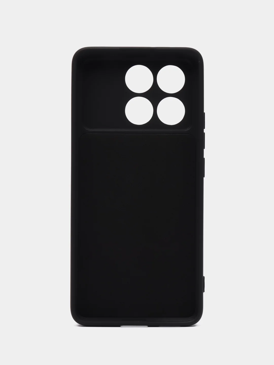 Черный чехол для Xiaomi Poco X6 Pro (Сяоми Поко Х6 Про), Silicone Case
