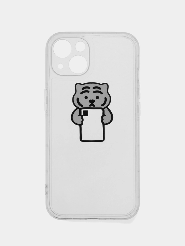 Чехол для iPhone X/XS, XR, 11, 12, 12/13 Pro, силиконовый c рисунком "Тигр"